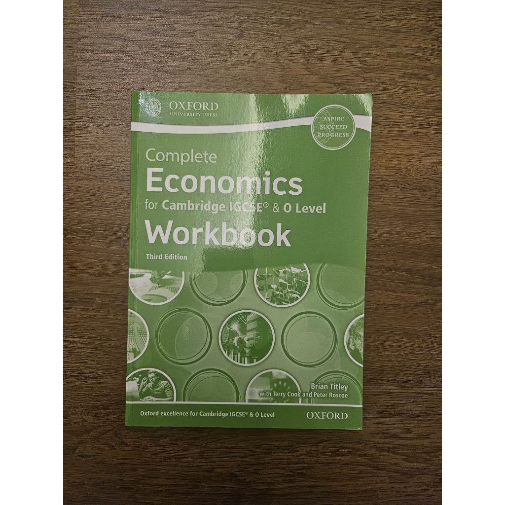 IGCSE & O Level Complete Economics Workbook (USED)