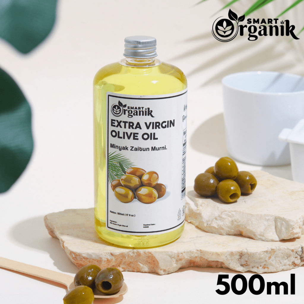 PURE EXTRA VIRGIN OLIVE OIL MINYAK ZAITUN MURNI EVOO HALAL SEHAT - SMART ORGANIK