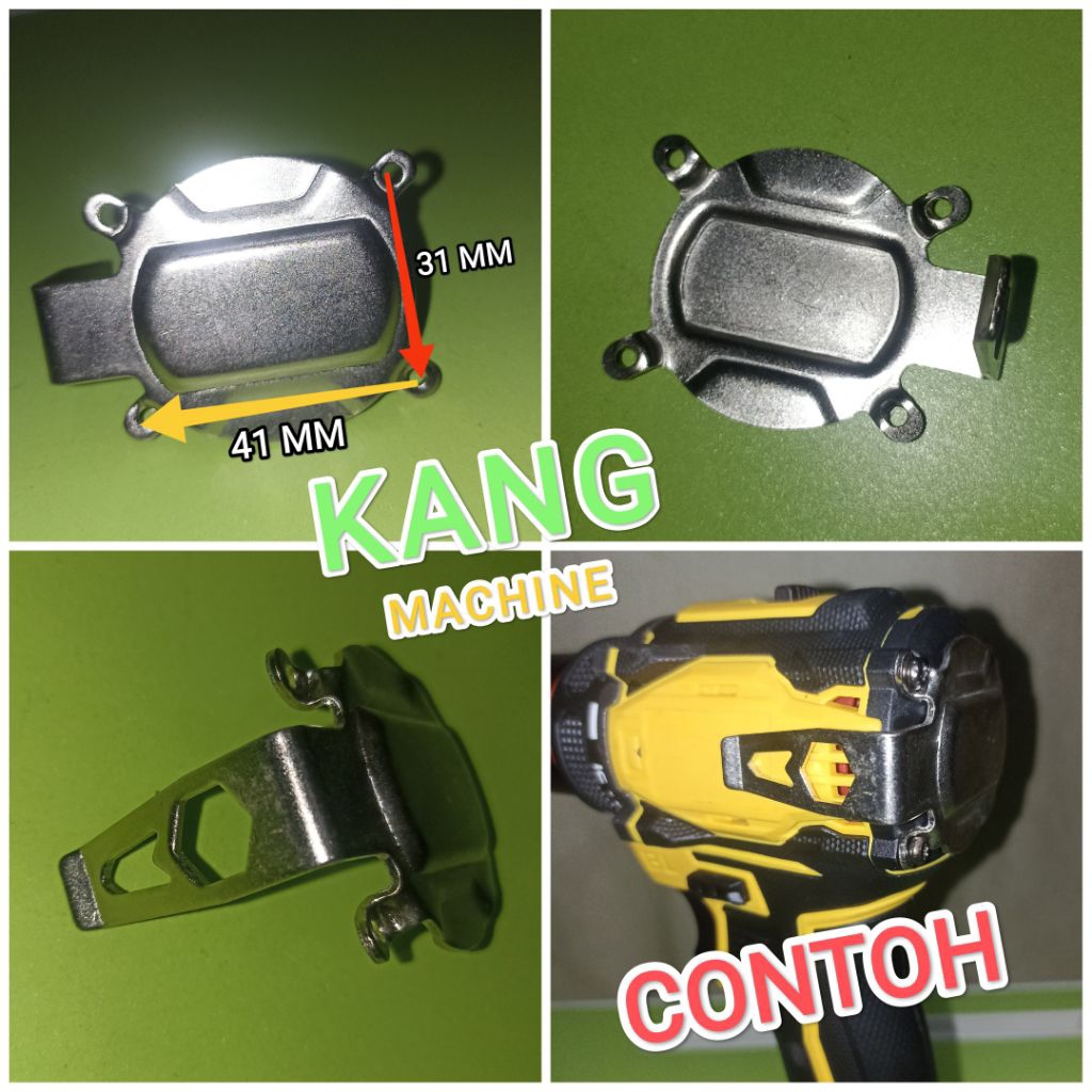 Belt Clip cantolan gantungan mesin bor cordless Mukete / bor baterai / impact / powertools sparepart