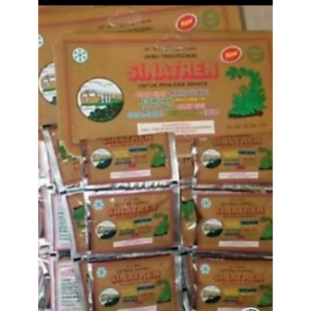 kapsul asam urat SINATREN kemasan hanger isi 20 sachet @2kapsul