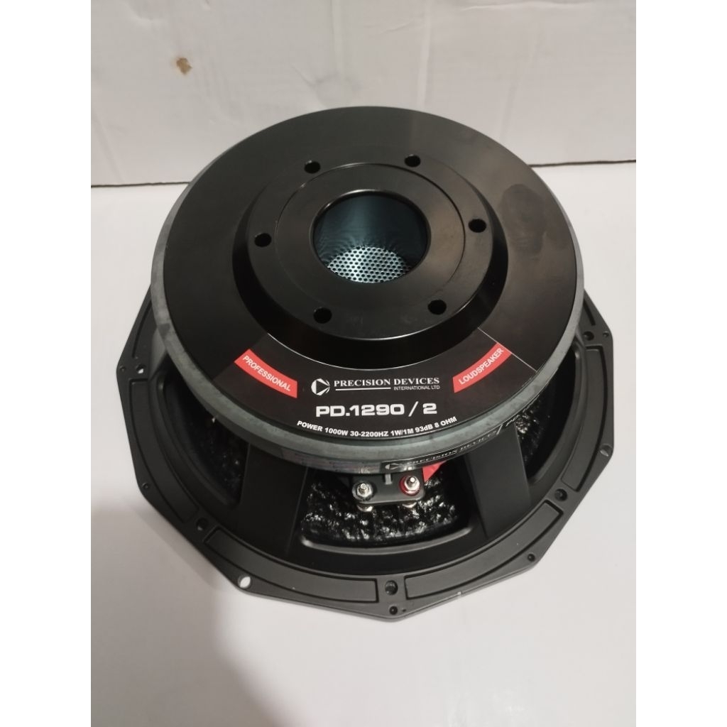 SPEAKER KOMPONEN 12 INCH PD 1290/2 DAUN KULIT JERUK VOICE COIL 4 INCH ORIGINAL SUBWOOFER