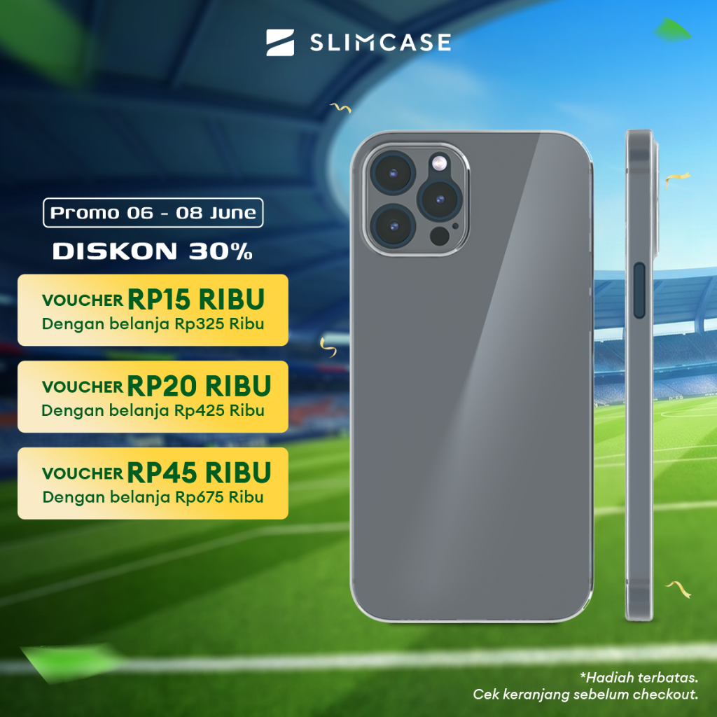 Casing Classic 1 iPhone 12 Series Slimcase - Ultra-Thin 0.38 mm, Transparan & Tidak Menguning