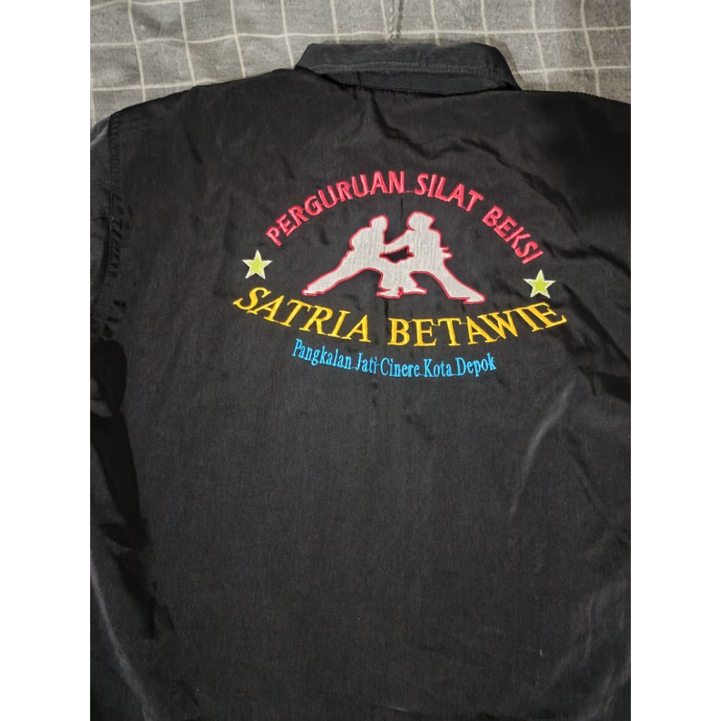 jaket bela diri silat