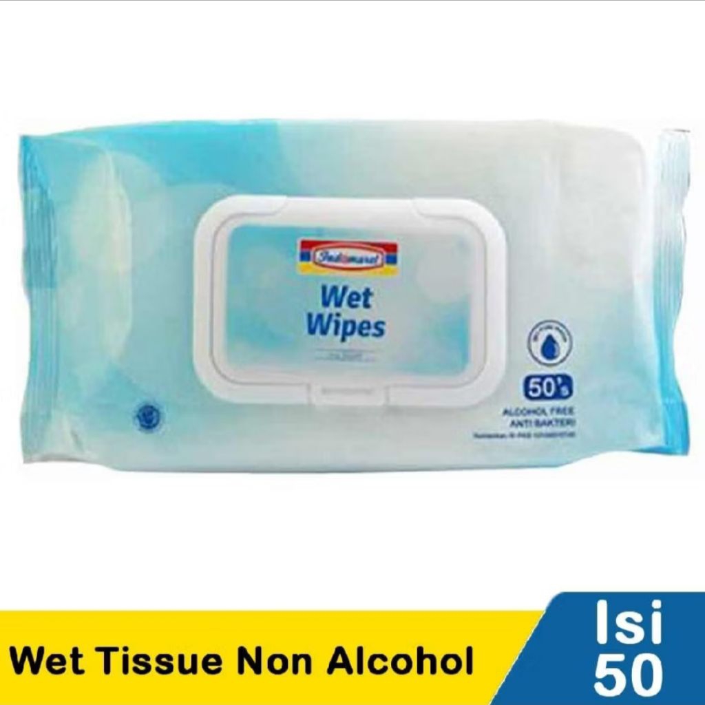 Indomaret tisu basah Wet Tissue 50'S Non Alcohol
