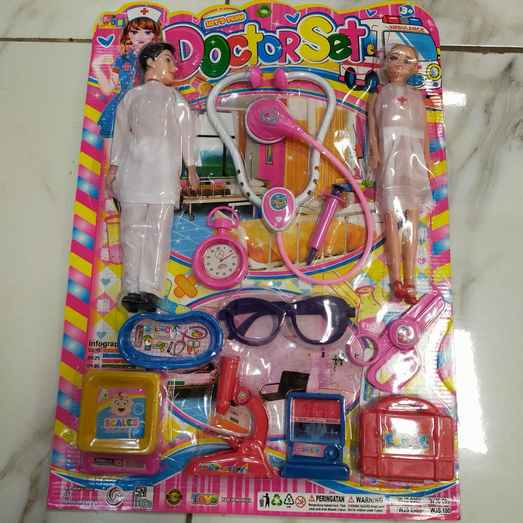 mainan doctor set