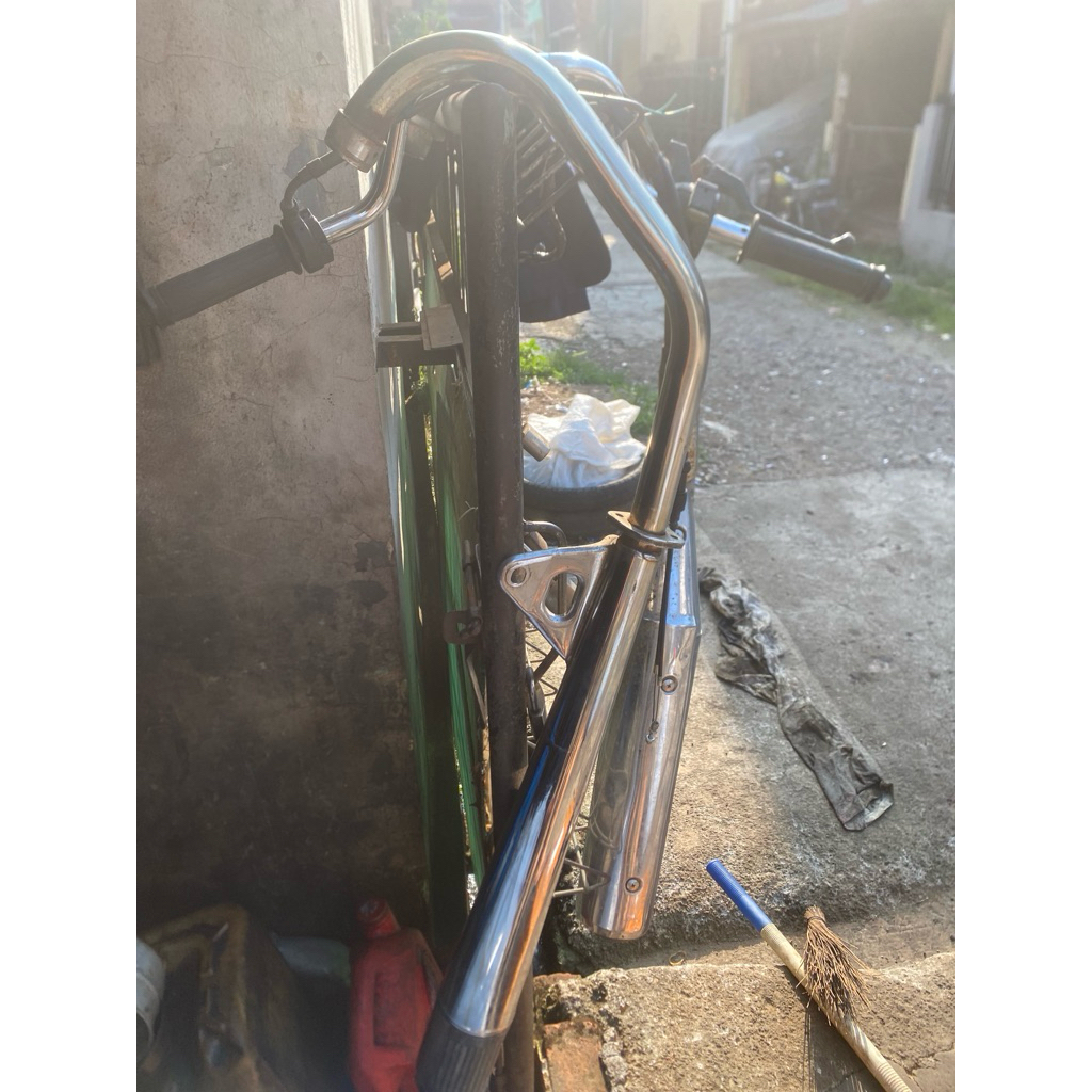 knalpot gl max original HM keg standrt original