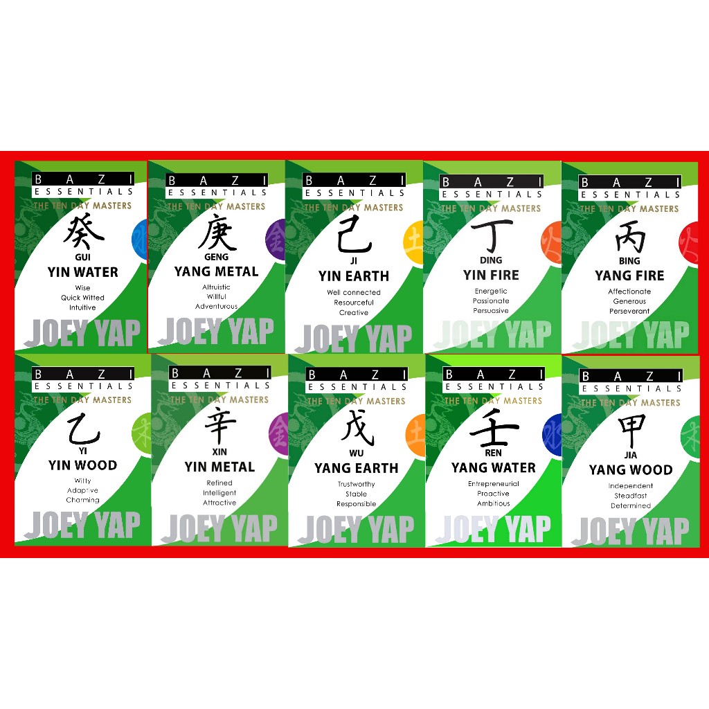 BaZi Essentials - The Ten Day Masters  (Joey Yap)