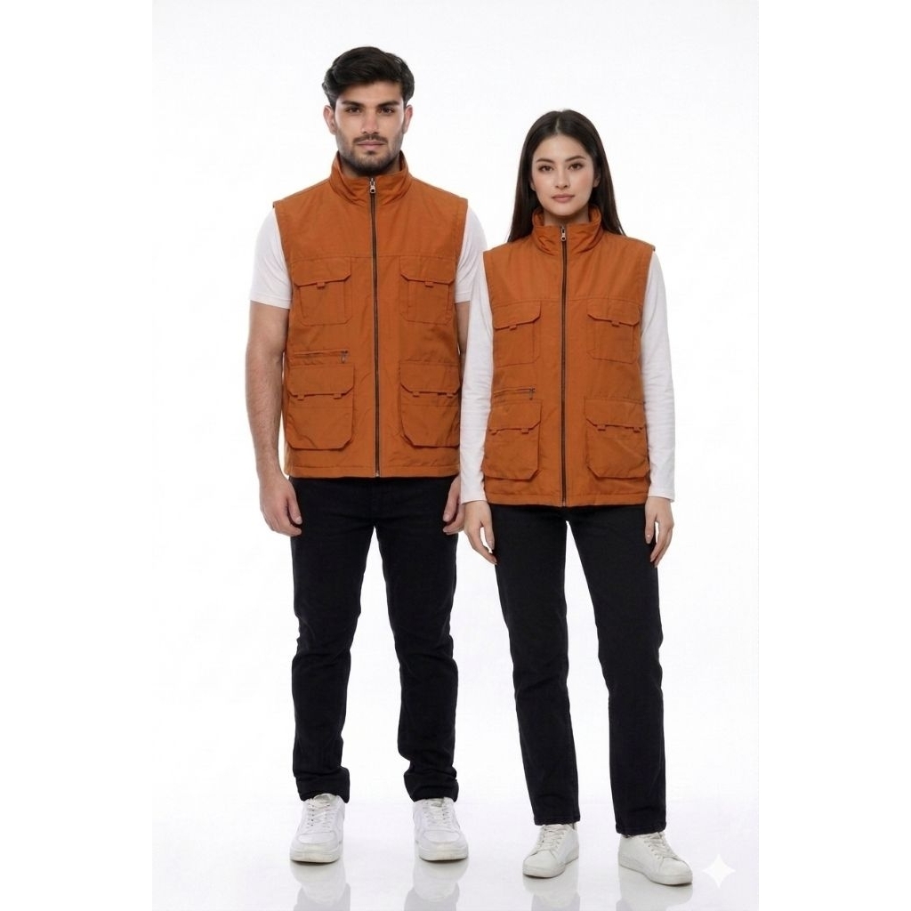 Rompi Vest Tactikal / Rompi Lapangan Unisex / Rompi Utility Vest