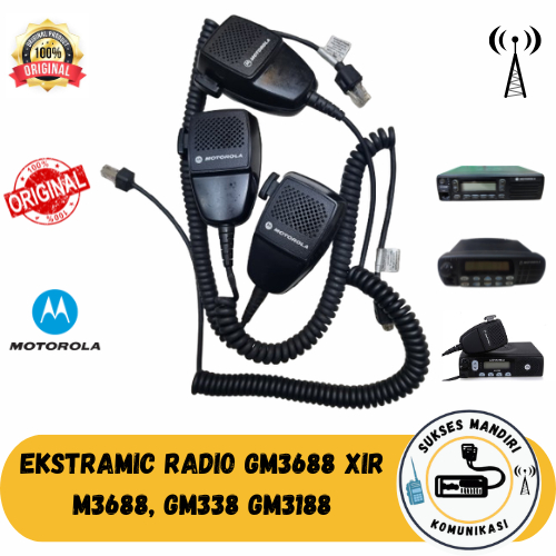 Ekstramic Motorola XIR M3688 GM3688 GM338 Exstramix XIR M3688