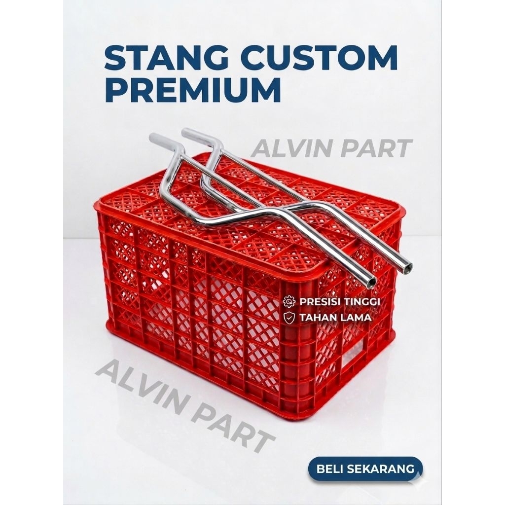 STANG BENLY REPRO CHROME COCOK BUAT PSP STYLE CB PSP DETAIL ORIGINAL STANG STIR CB PSP