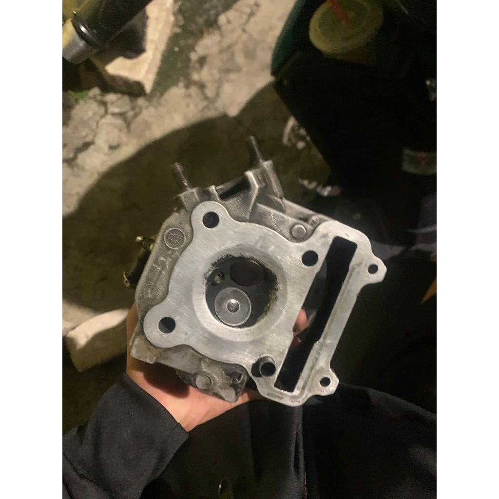 cylinder head mio sporty karbu set isi