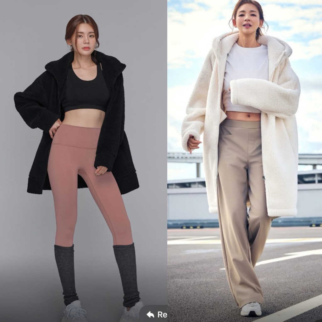 STL Long Fur Jacket | Jaket Musim Dingin Bulu