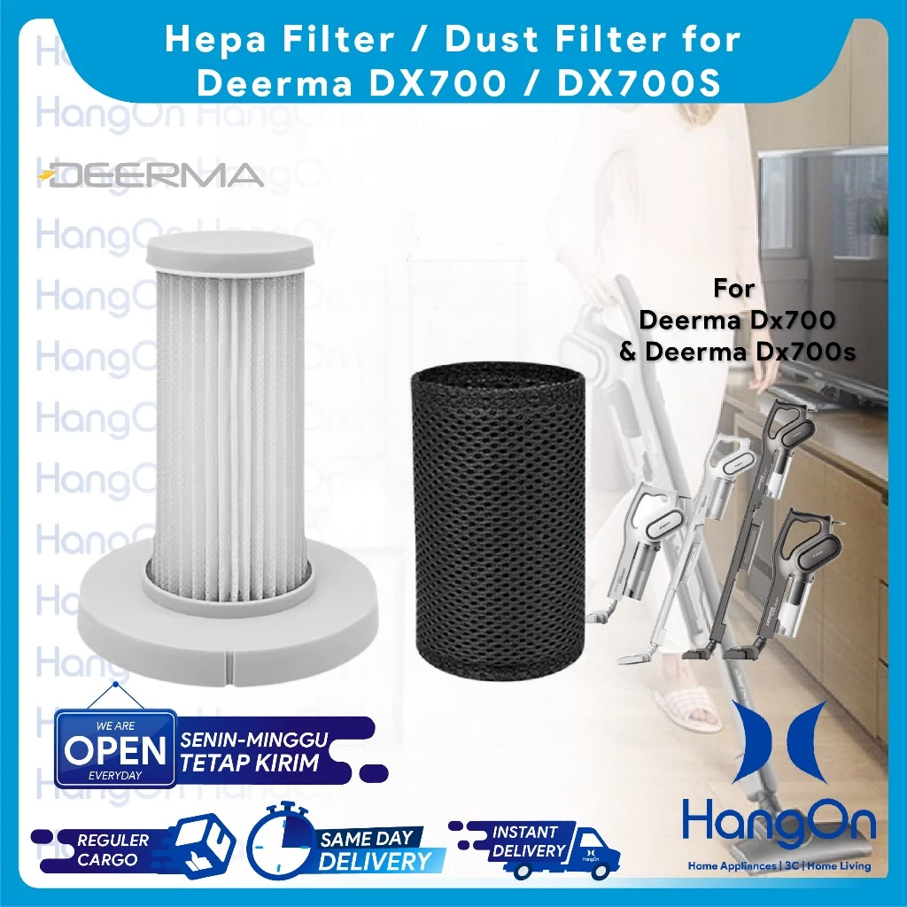 SmartTec|| Hepa Filter / Dust Filter for Deerma DX700 / DX700S / DX810 Dx 810 Dx 700 Dx 700s