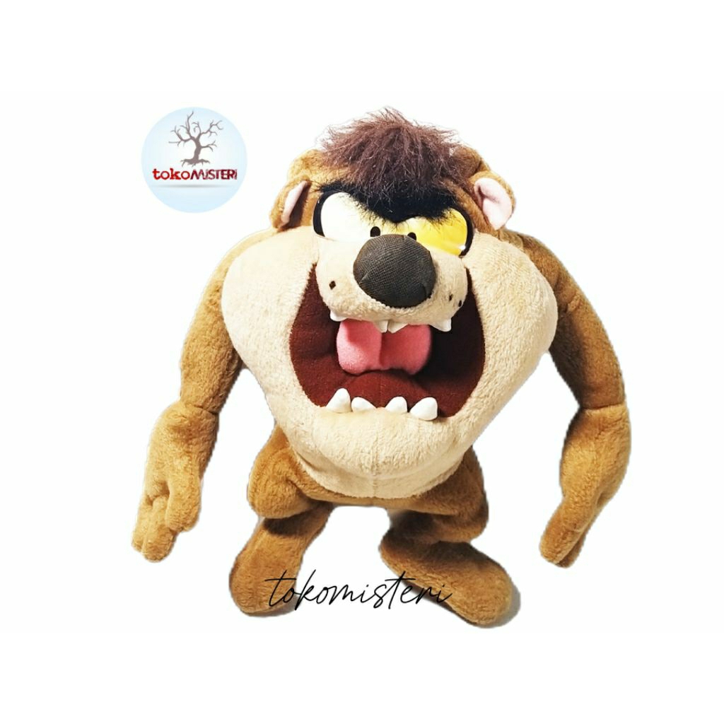 Boneka Big Tazmania Tazmanian Tasmanian Taz Devil Plush Doll Figure Toys
