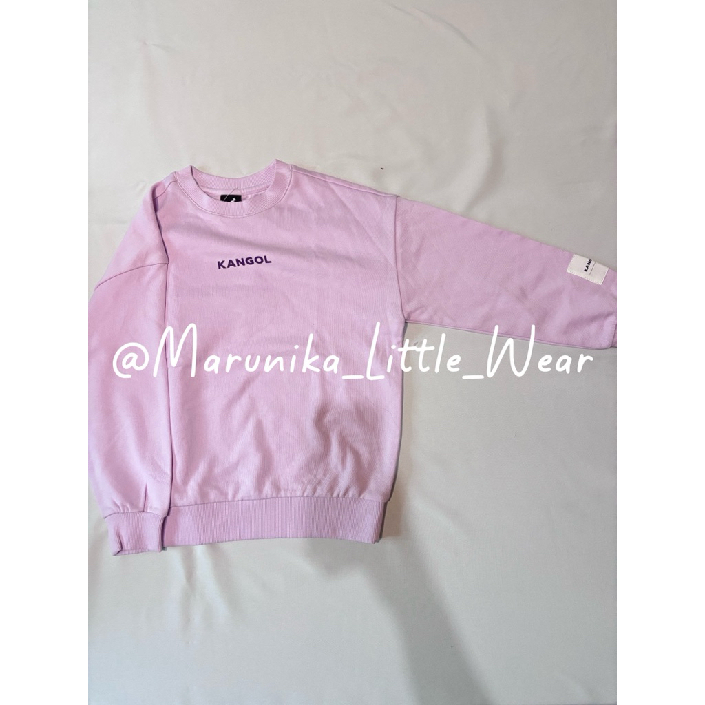 Sweater Anak KANGOL Import Original Tag | Ungu | Fashion Anak Branded Premium.