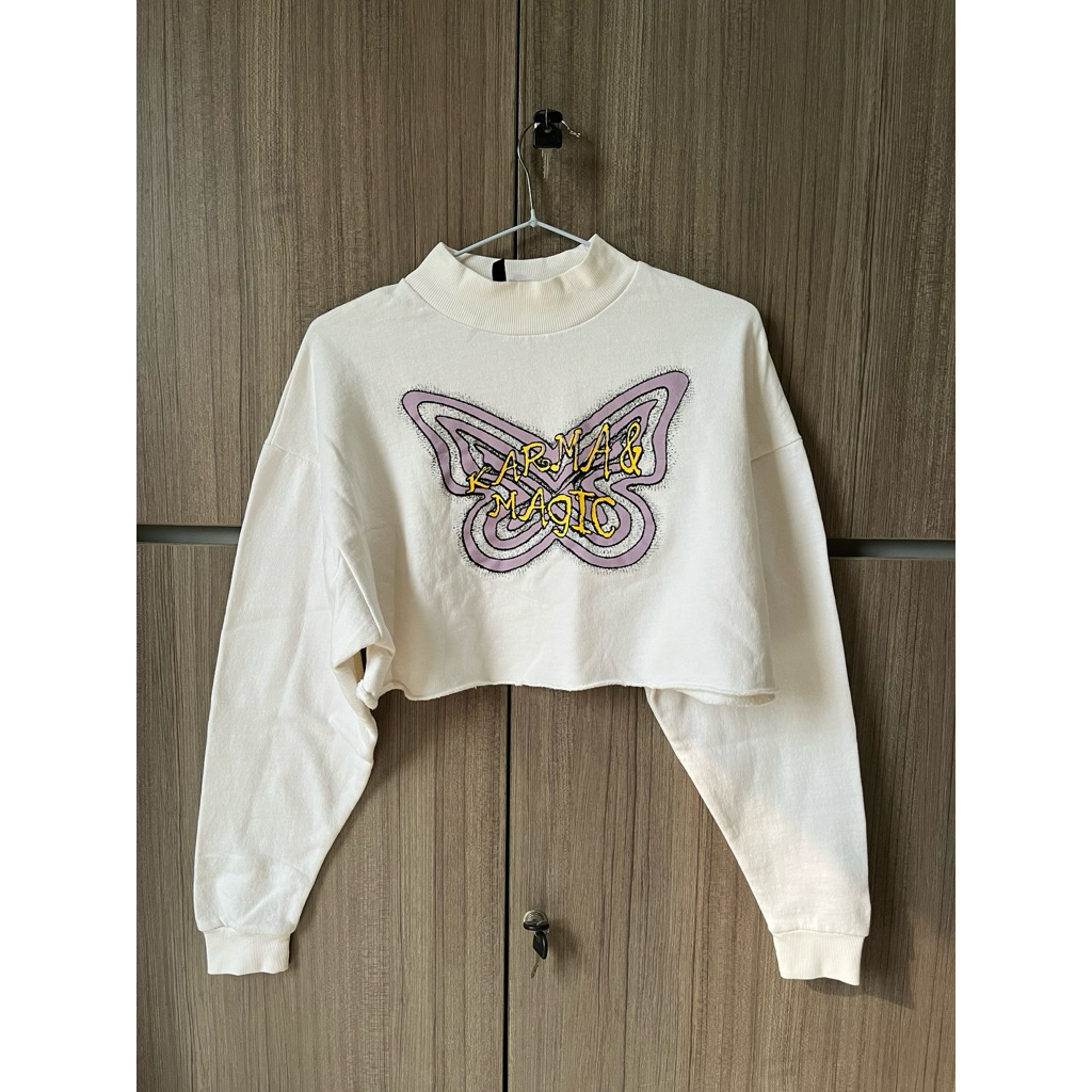 PRELOV - SWEATER CROP TOP H&M