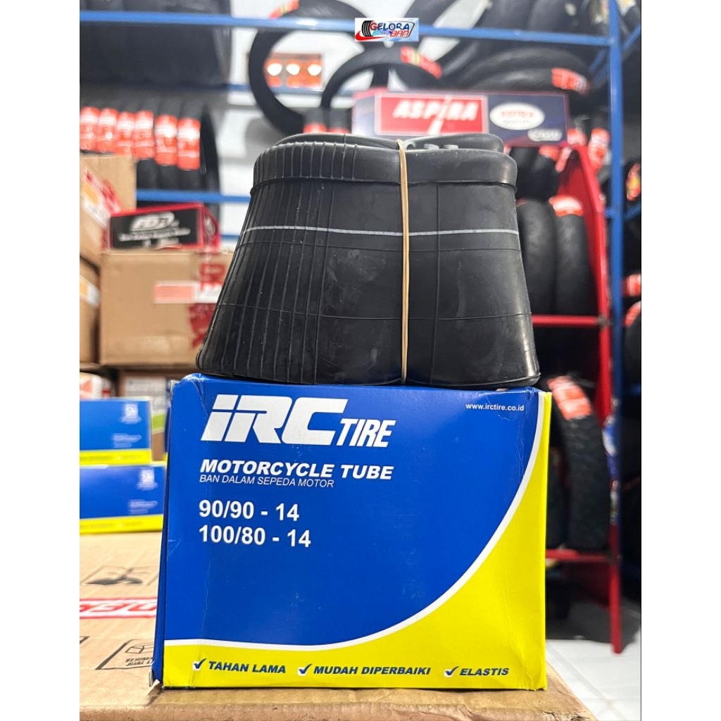 Ban Dalam IRC 90/90-14 ban dalam 100/80-14 ban dalam IRC 90/90 ban dalam ring 14 ban dalam motor 100