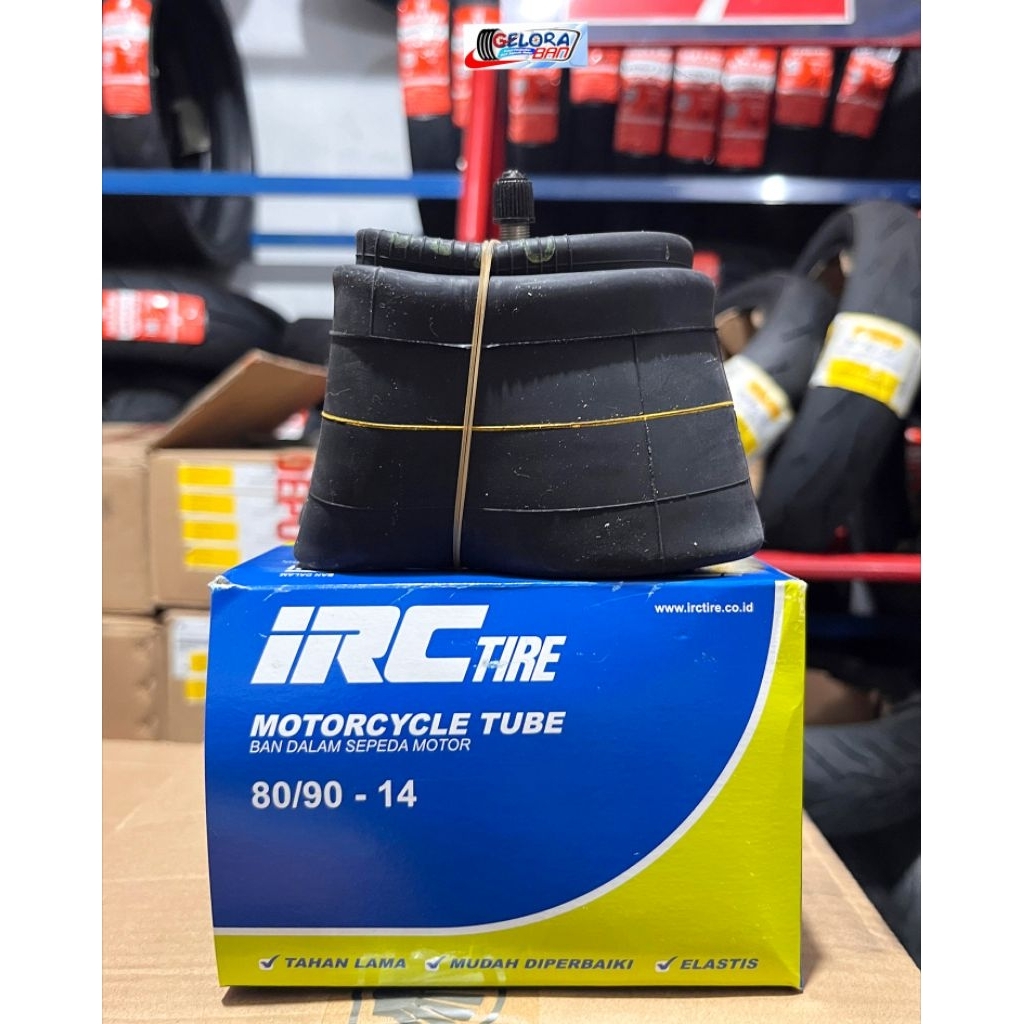 Ban Dalam IRC 80/90-14 ban dalan irc ring 14 ban dalam 80/90 ban dalam ring 14 ban dalam motor 80/90