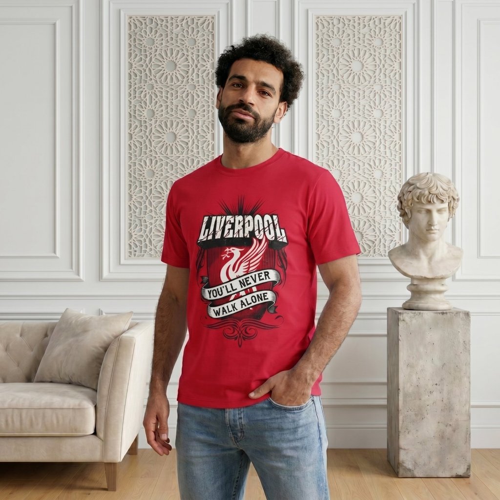 OVERHEADKICK PREMIUM TEES LIVERPOOL YNWA 2 T-SHIRT / KAOS BOLA / KAOS TIM LIVERPOOL FC / KATUN COMBE