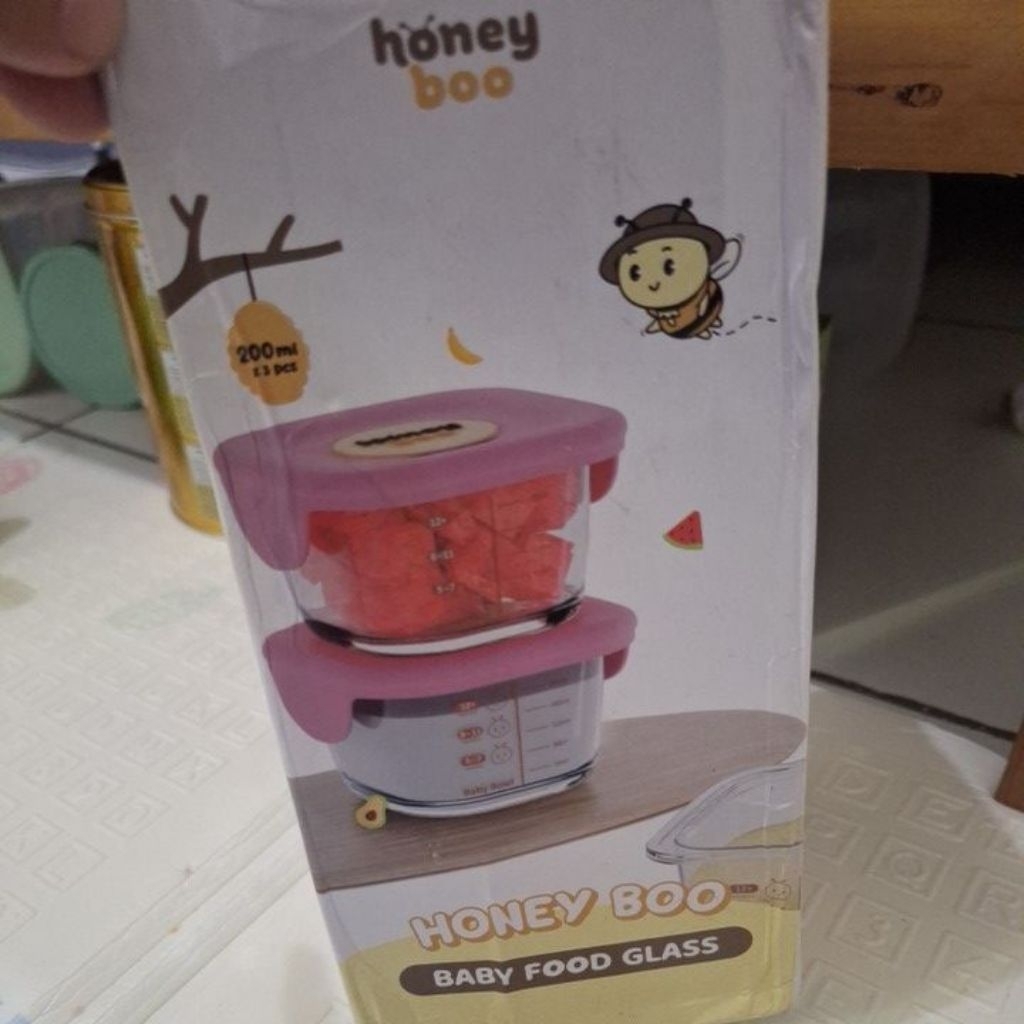 (PRELOVED)baby food container