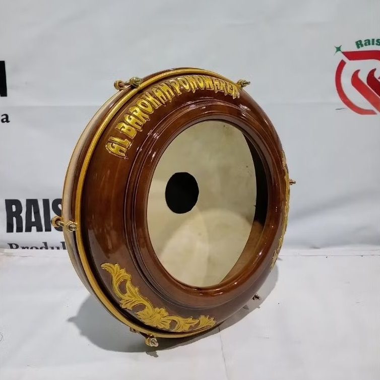 (COD) Bass Banjari Mahoni ukuran 40 cm / Bass Tangan / Bass Glerrr/ Bass banjari hadroh