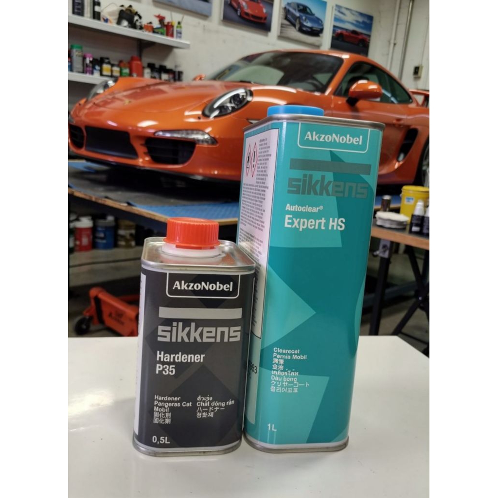 Clear Sikkens HS Expert AutoClear Siken HS 1.L Hardener P35 0,5 L