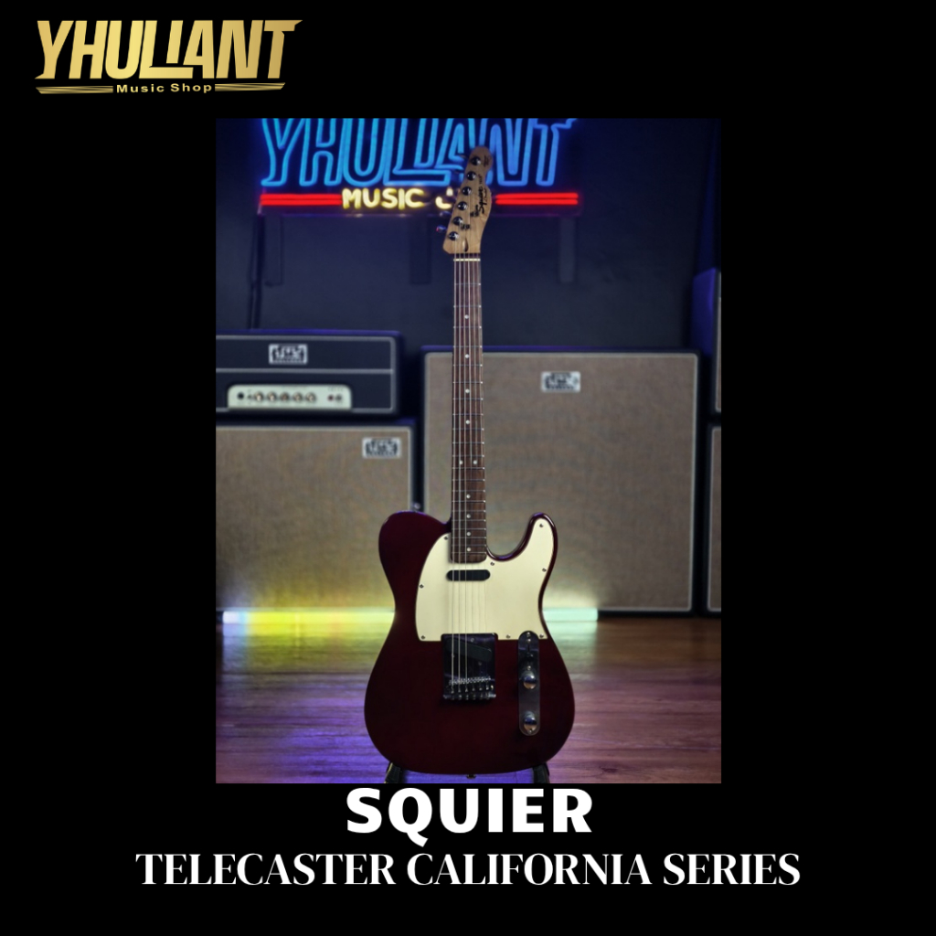 Squier Telecaster California Series Second Ok Siap pakai