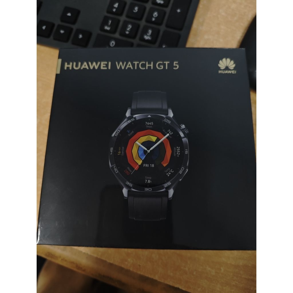 Huawei Watch GT 5 Black 46mm BUKAN EX DISPLAY (BNIB) FULLSET