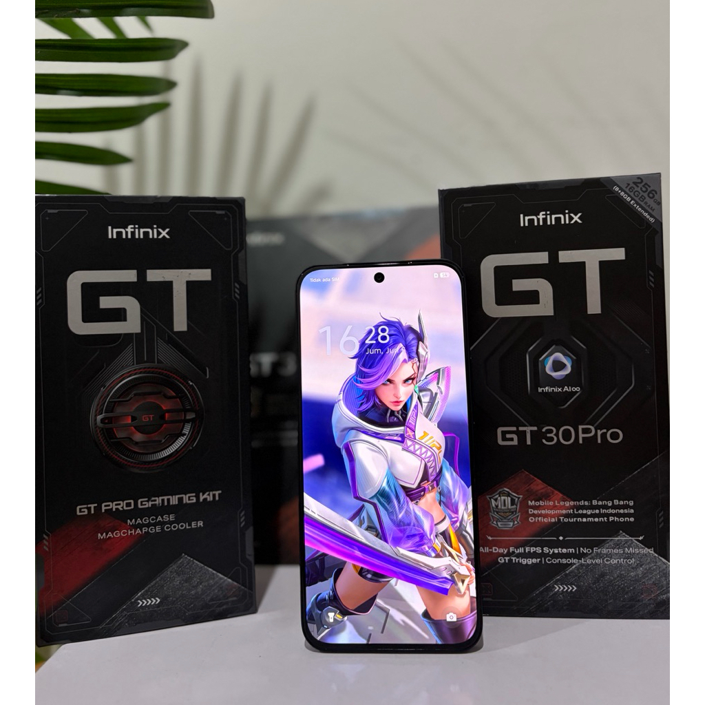 Infinix GT 30 Pro 8/256GB Big Box Special Edition - Dark Flare - Fullset Super Like New