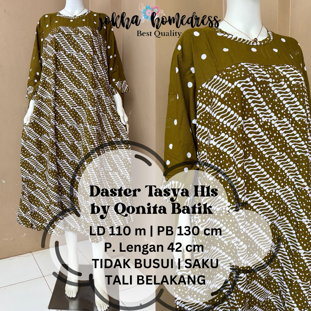 Dress Tasya Hls by Qonita Batik Pekalongan
