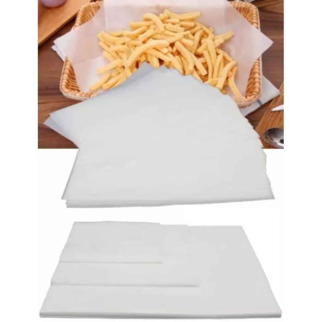 baking paper non stick Anti lengket 10 lembar /(kertas roti/parchment