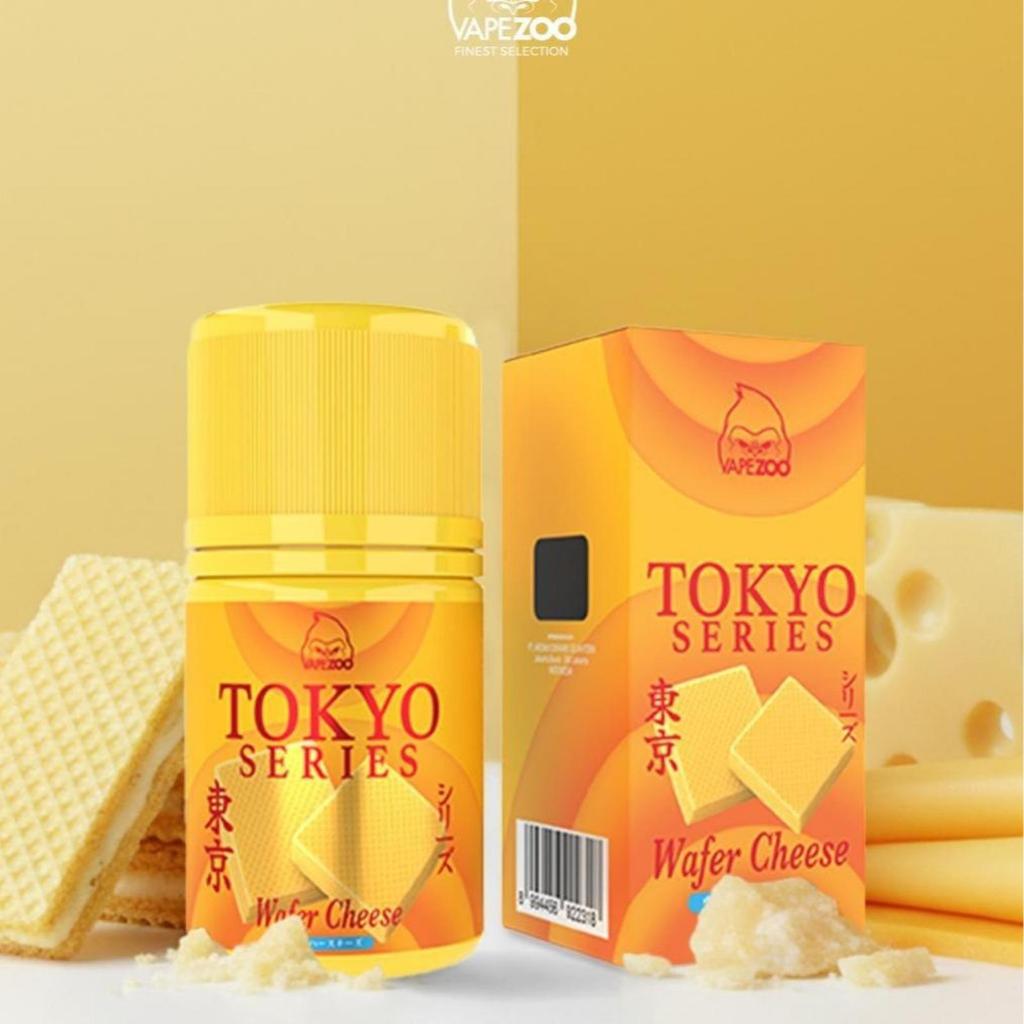 Liquid Tokyo Wafer Cheese 3/6MG 60ML by Vapezoo [ PG/VG 40/60 ]