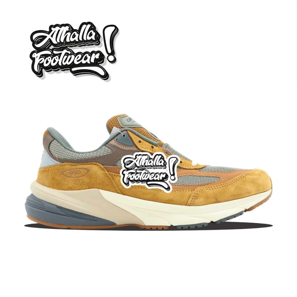 Sepatu Sneakers Series 990 V6 X Carhatt WIP Sea Salt Orange