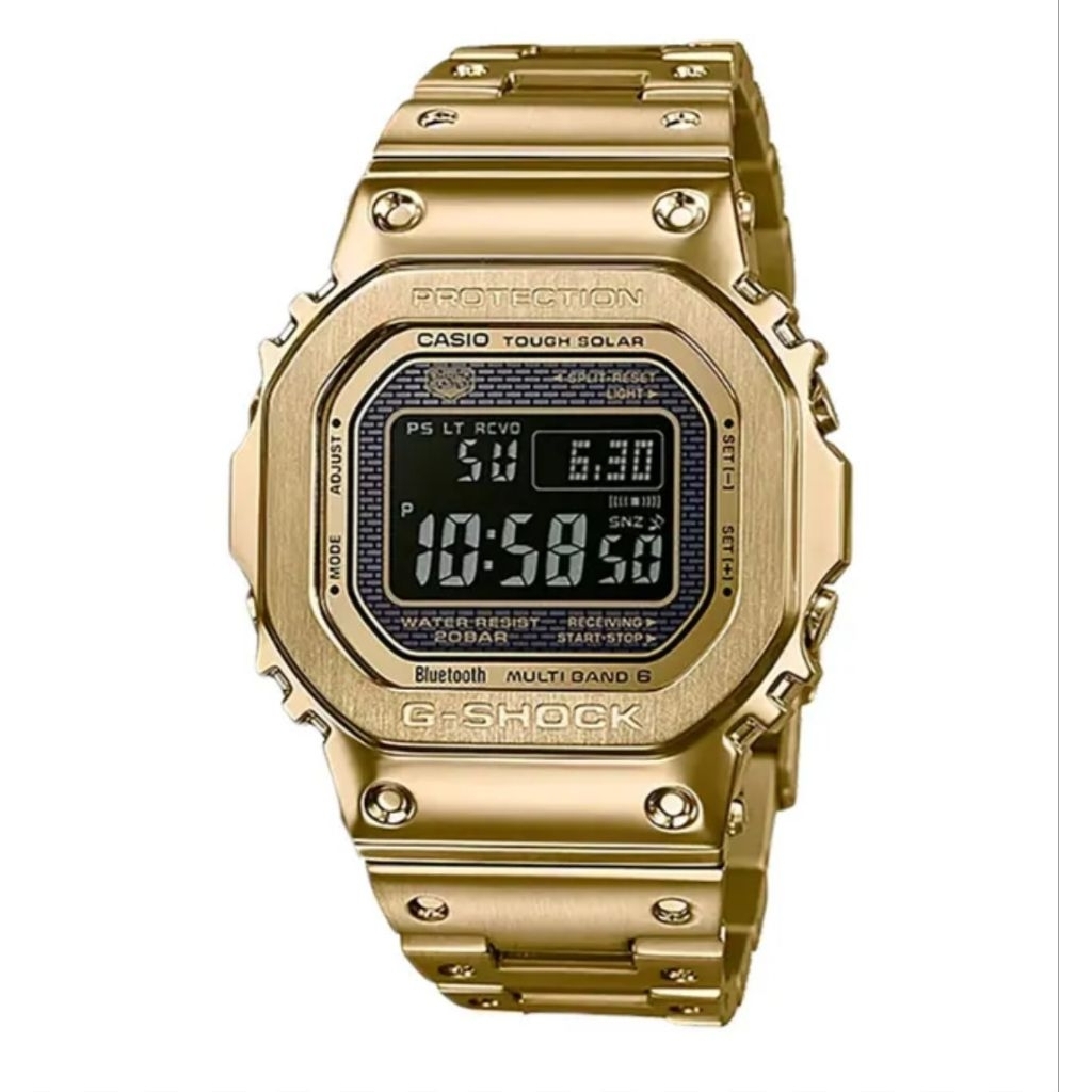 Jam Tangan G-Shock GMW-B5000GD-9DR Rantai Gold Original