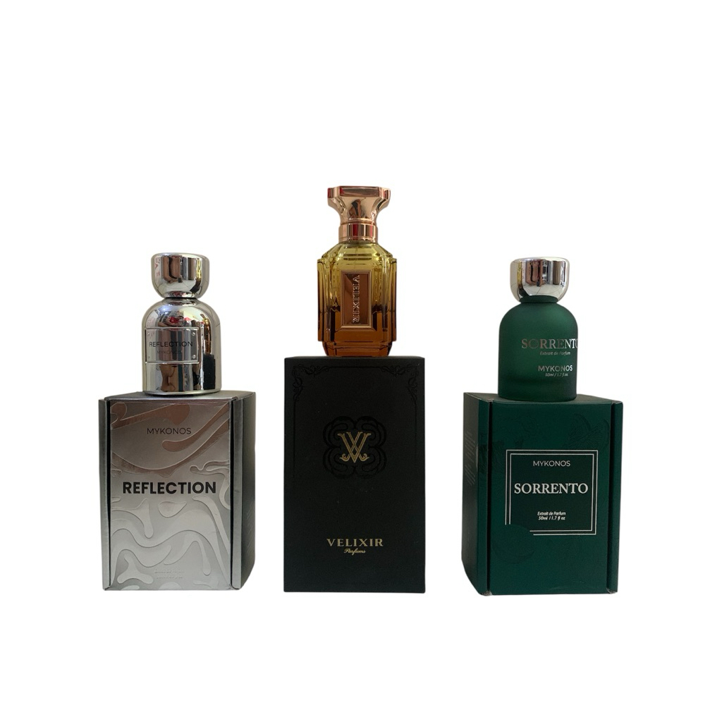 Botol Kosong Mykonos Velixir + Box