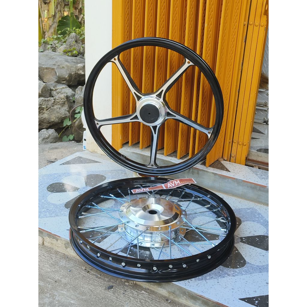 paket velg copy rcb beat scoopy genio vario mio velg palang matiic ring 17 velg pcx nmax aerox