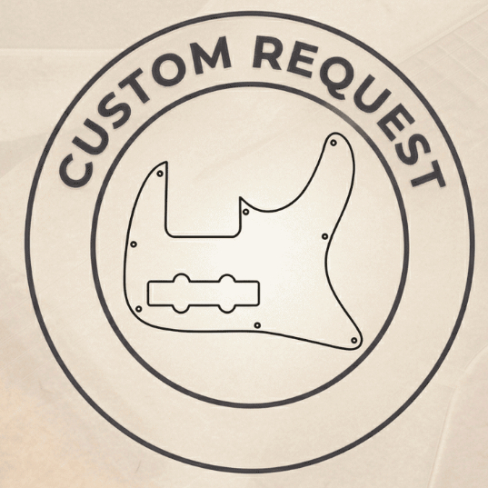pickguard Ibanez ATK 3ply custom akrilik mirror