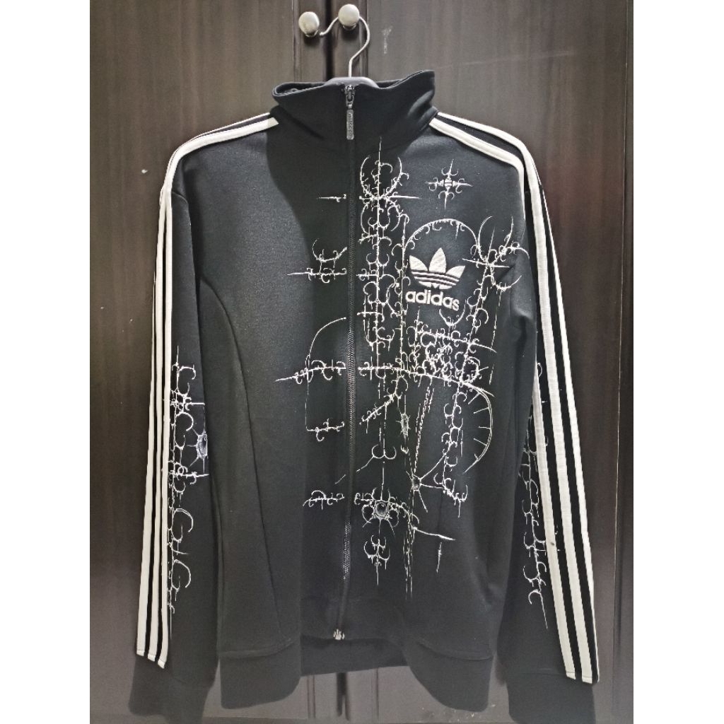 Tracktop Adidas Jacket Custom Cybersigilism