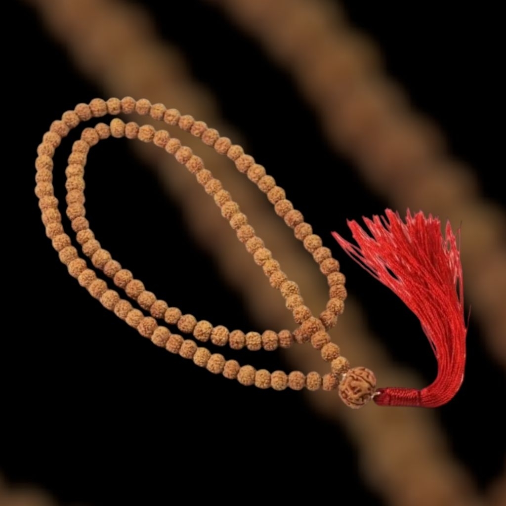 japamala rudraksa genitri  108 butir