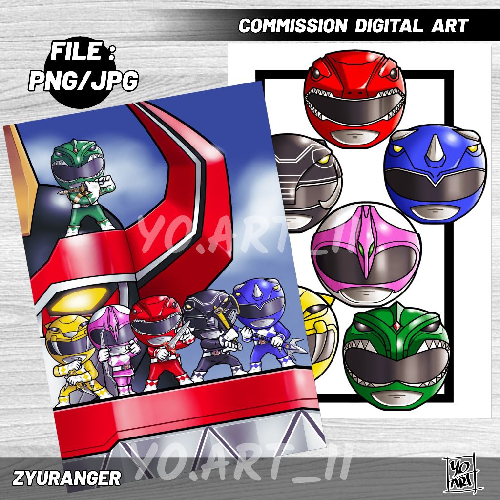 Jasa Gambar Digital art Anime - Open Commission Digital art