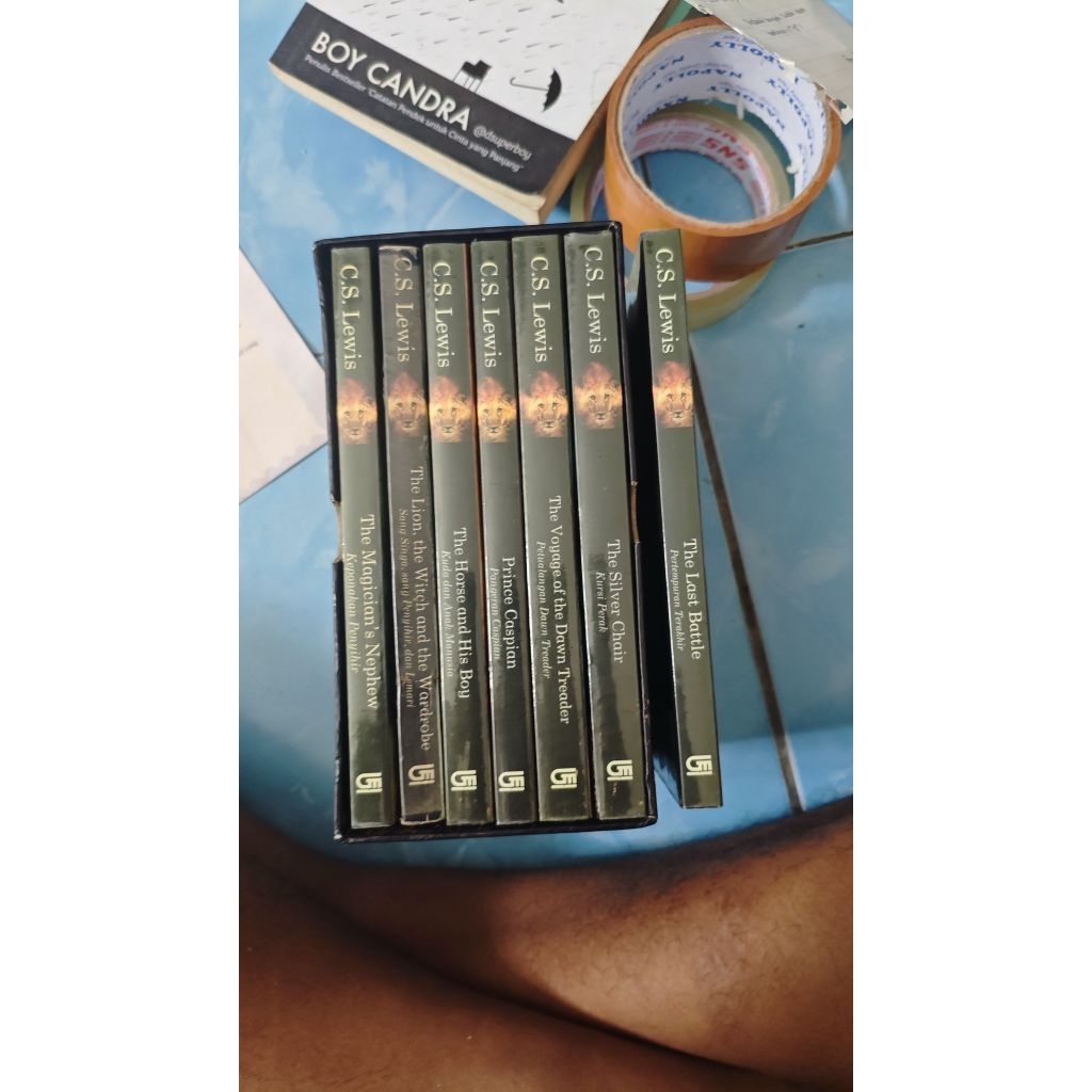 novel narnia 1-7 box set
