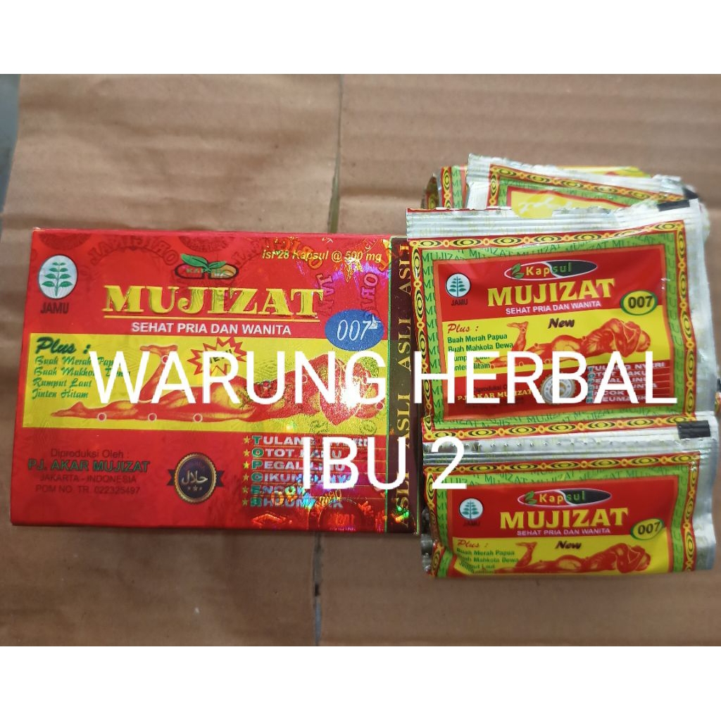 KAPSUL ORIGINAL MUJIZAT