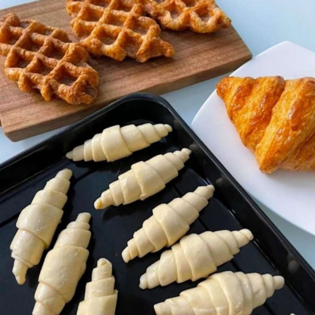 dough croffle & croissant