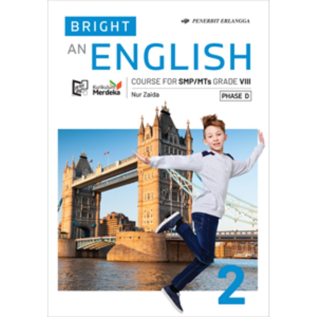 Buku Bright An English SMP Kelas 8 Kurikulum Merdeka