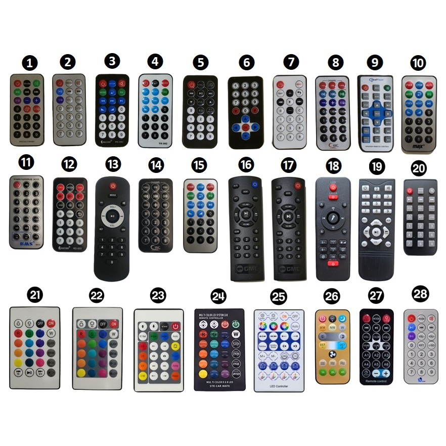 Remote Speaker Remote MP3 Remote Arduino Kit Remote MP5 Remote MP3 Car Player