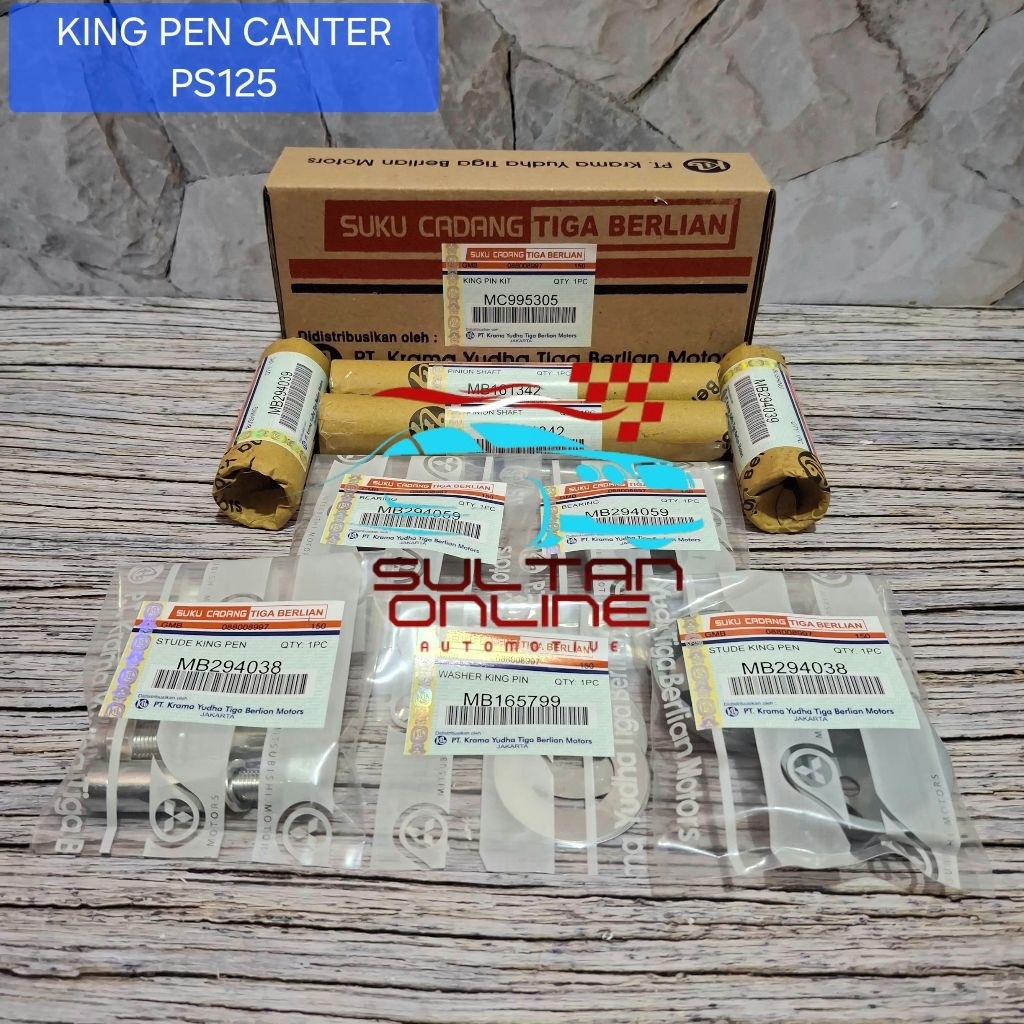 KING PEN SET KING PIN KIT PS100 PS120 PS135 PS125 CANTER ORI