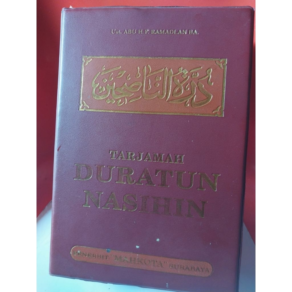 Buku Tarjamah DURATUN NASIHIN - Ust.Abu.H.F.Ramadlan