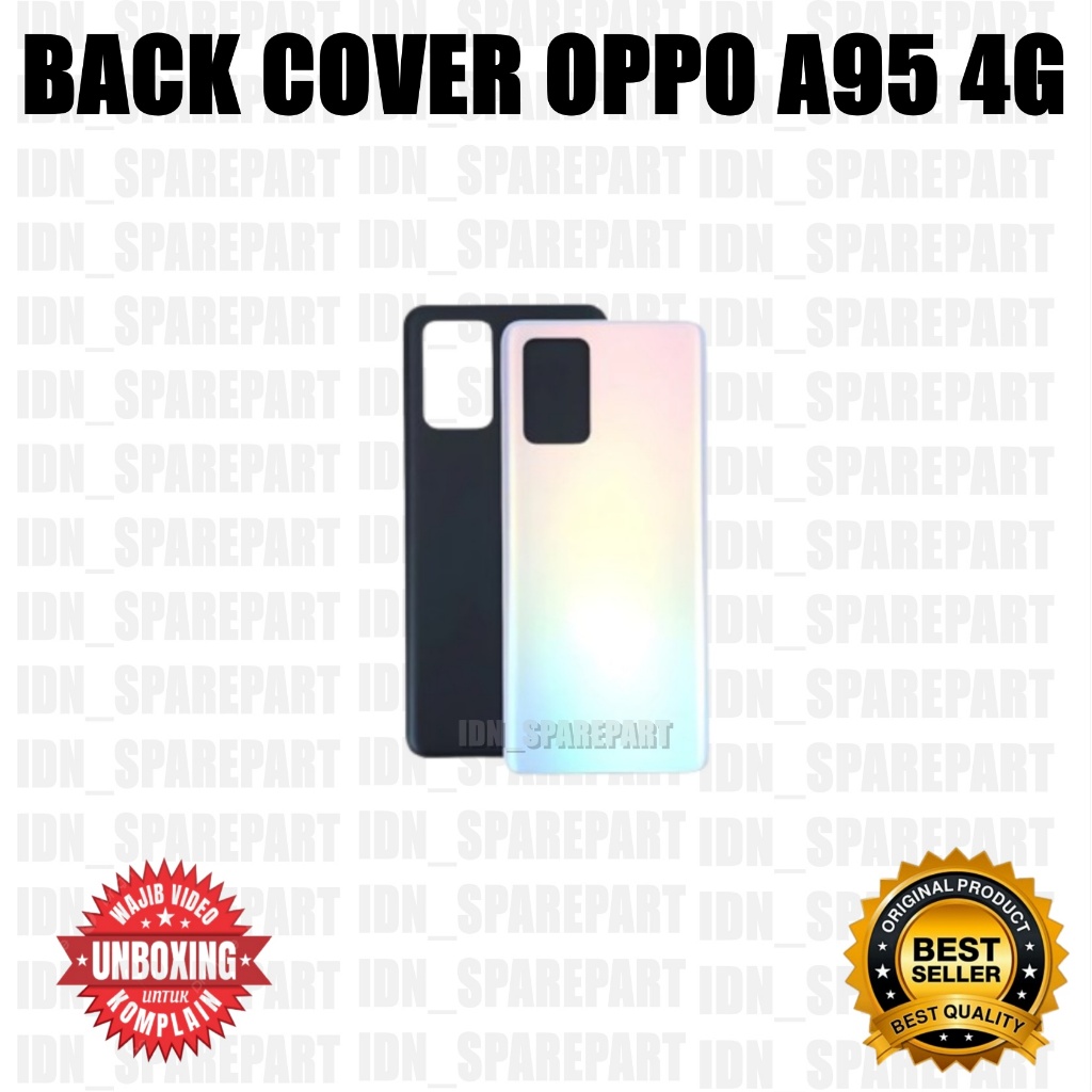 BACK DOOR BACK COVER OPPO A95 4G CASING TUTUP BELAKANG CASING TUTUP BATTRAI