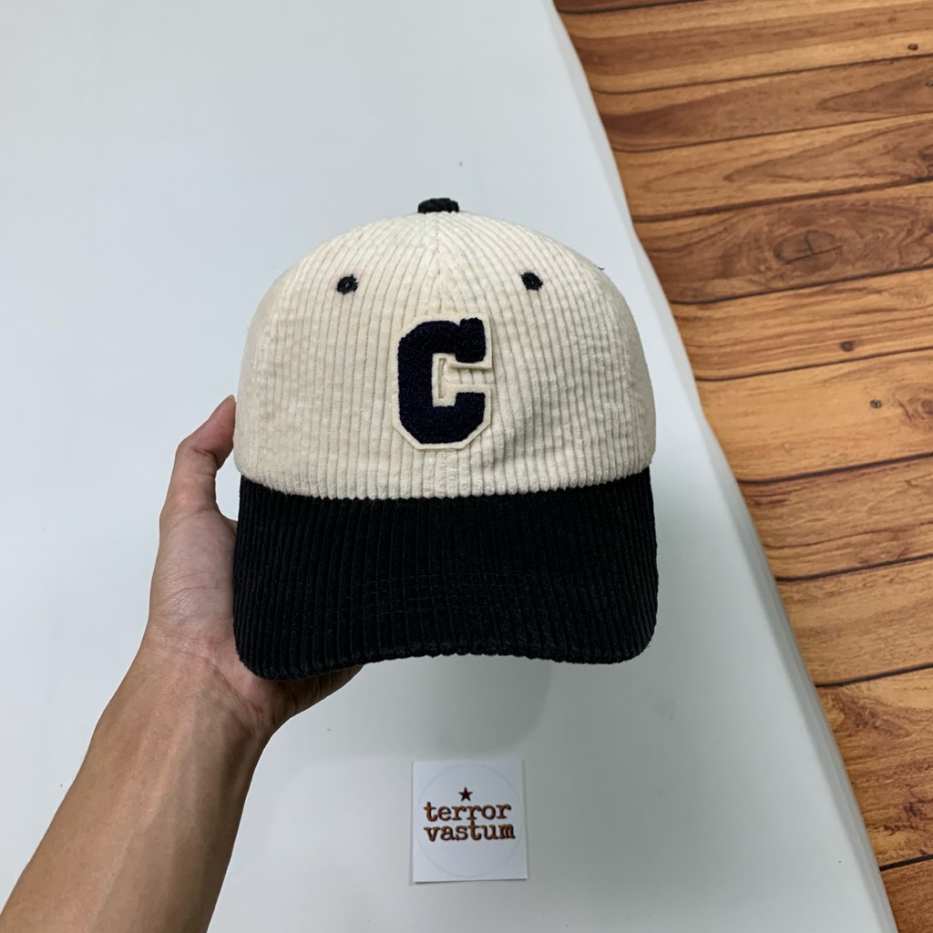 TOPI CORDUROY LOGO C
