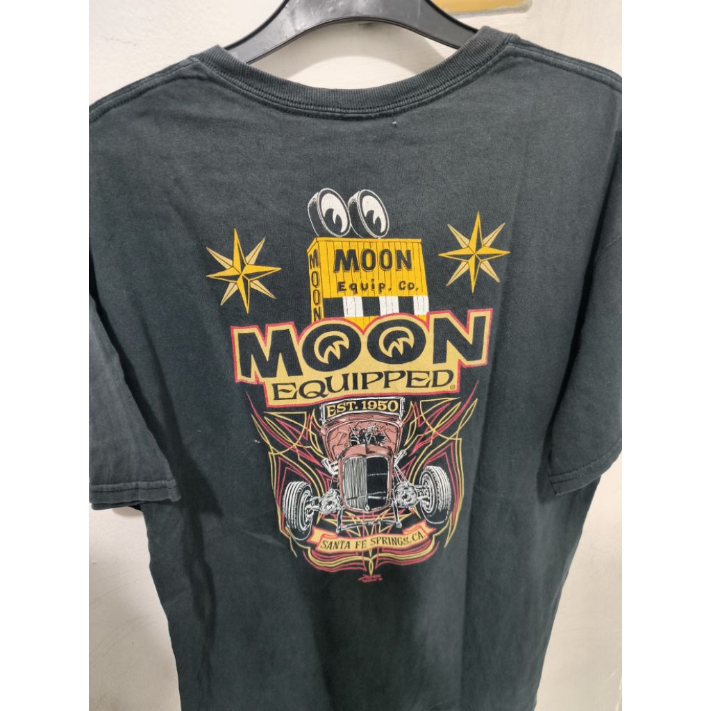 Mooneyes Moon Equipped 1932 Ford Hot Rod T-Shirt Second Authentic